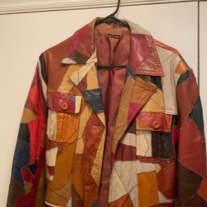 Vintage 1970’s Leather Blazer/Jacket